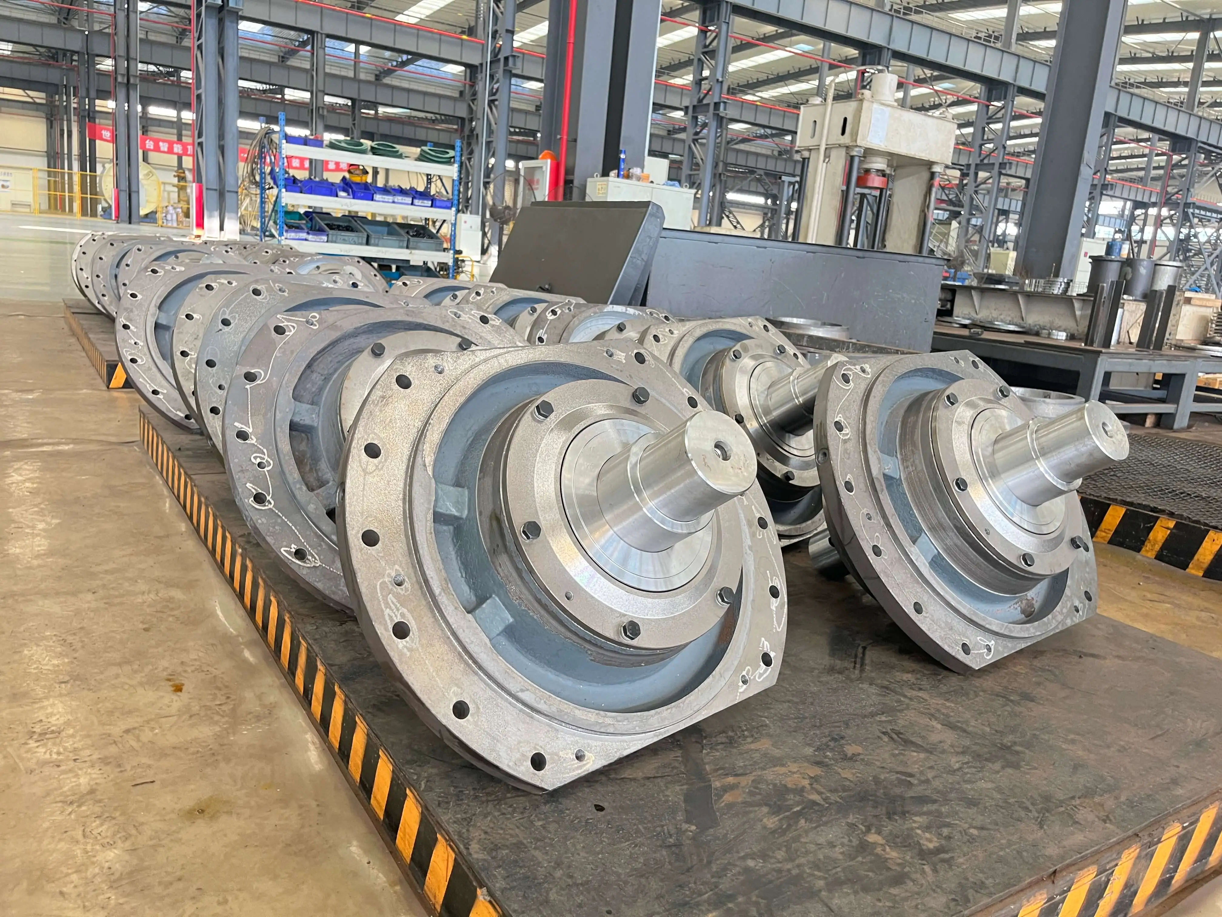 Spare parts for jaw crushers